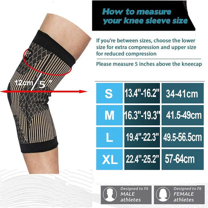 Copper Knee Compression for Sports & Workouts