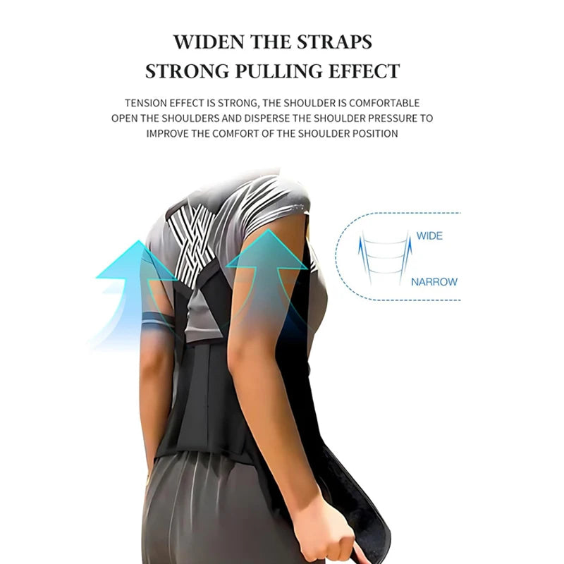 Adjustable lightweight Spine Posture Correcting Brace