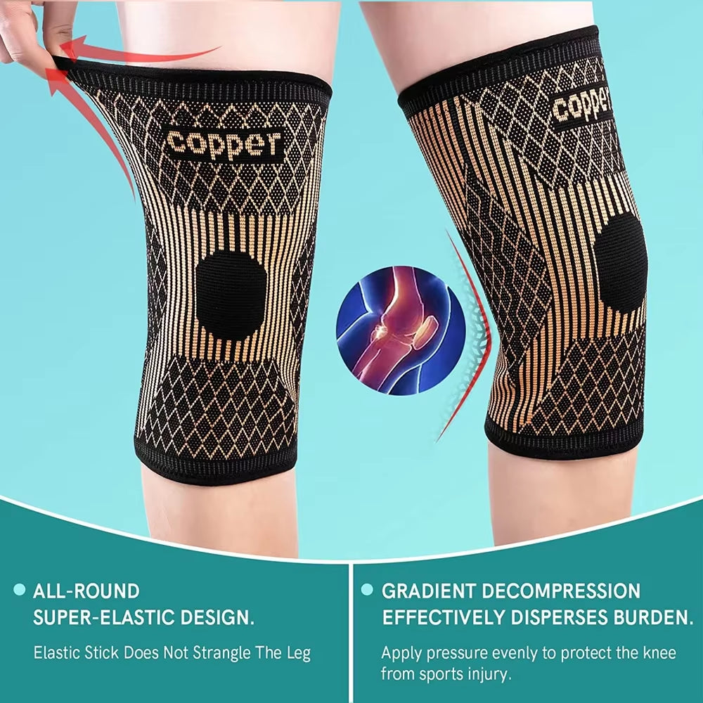 Copper Knee Compression for Sports & Workouts