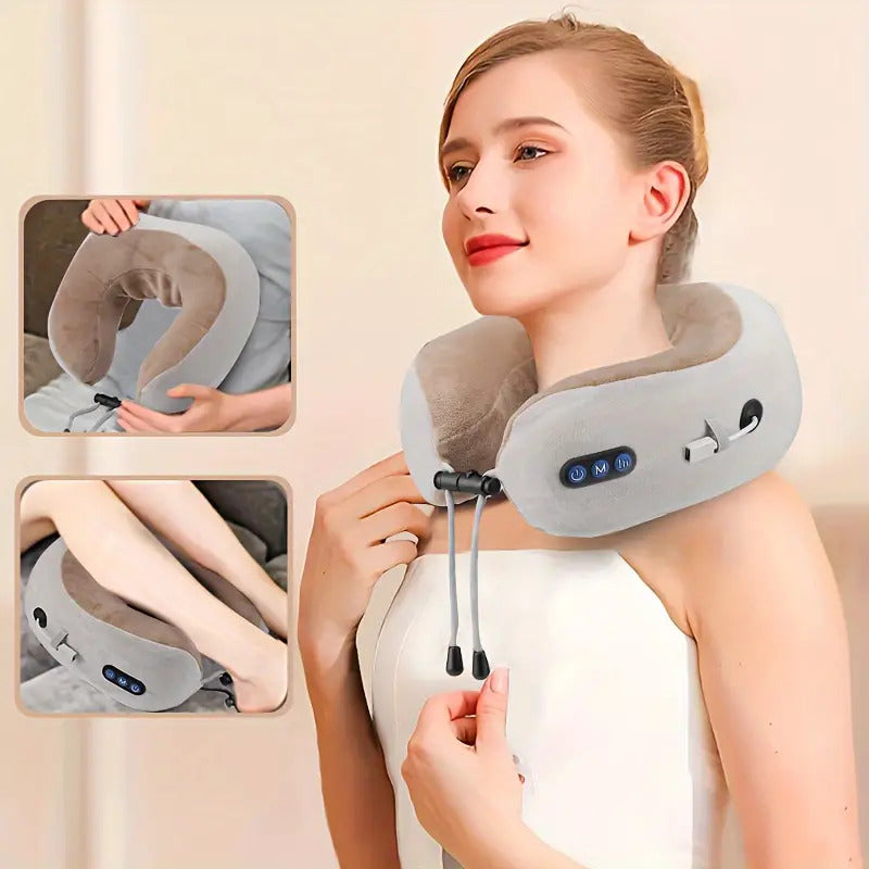 U Shaped Neck Massage Pillow