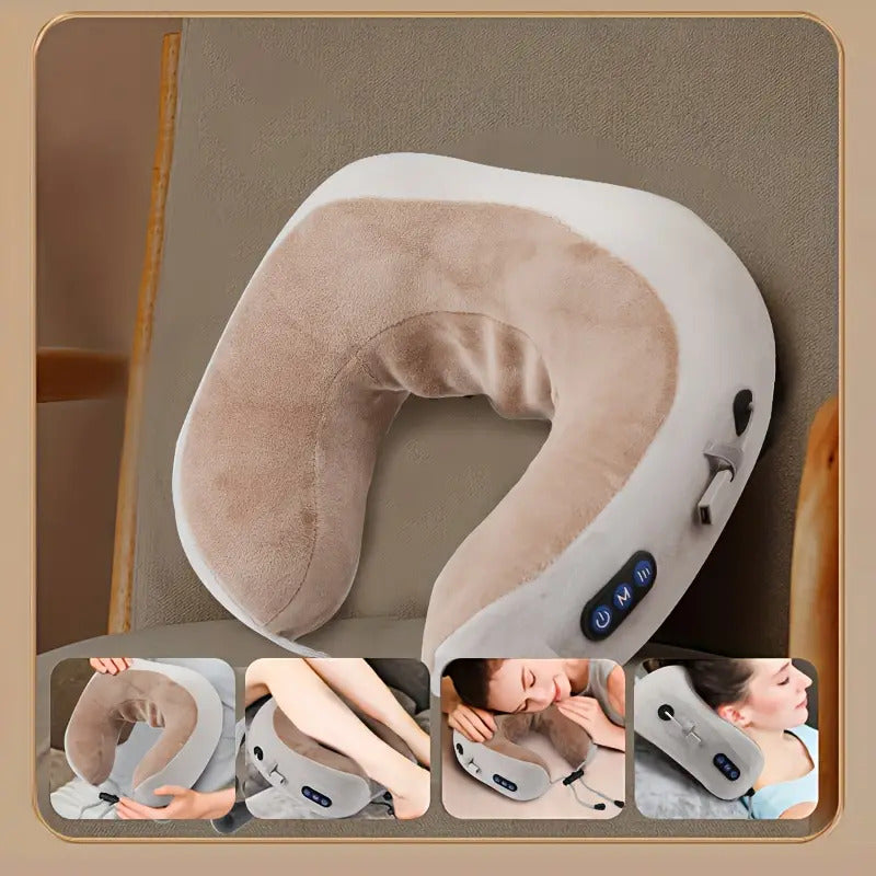 U Shaped Neck Massage Pillow