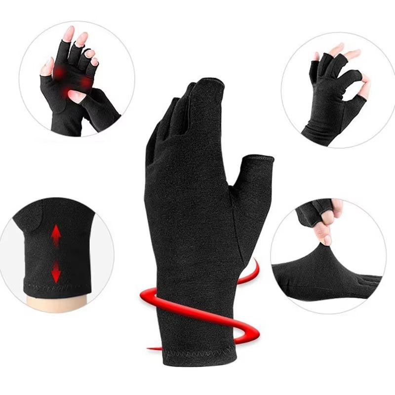 1 Pair Fingerless Compression Carple Tunnel | Arthritis Gloves