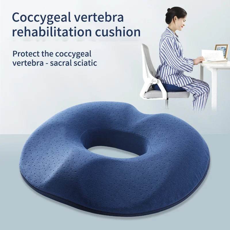 Memory Foam Donut Pillow Seat Cushion