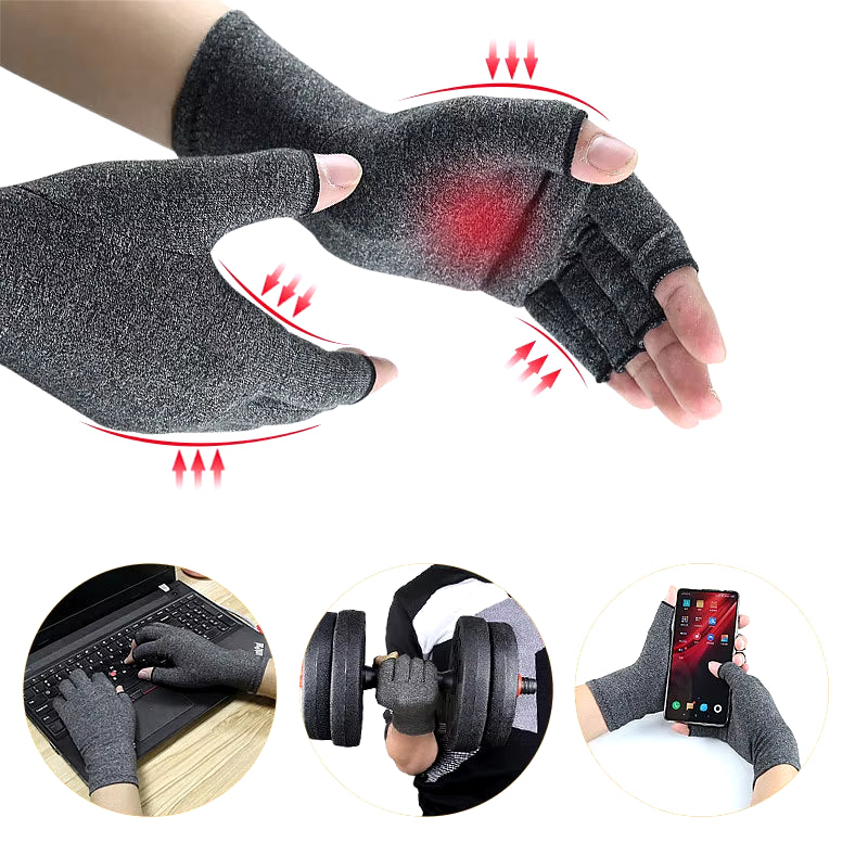 1 Pair Fingerless Compression Carple Tunnel | Arthritis Gloves